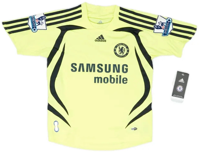 adidas 2007-08 Chelsea Away Shirt (XS.Boys)