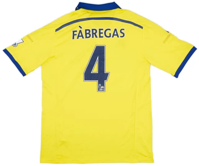 adidas 2014-15 Chelsea Away Shirt Fabregas #4 - 5/10 - (L)