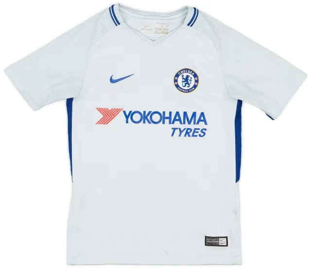 Nike 2017-18 Chelsea Away Shirt - 7/10 - (S.Boys)