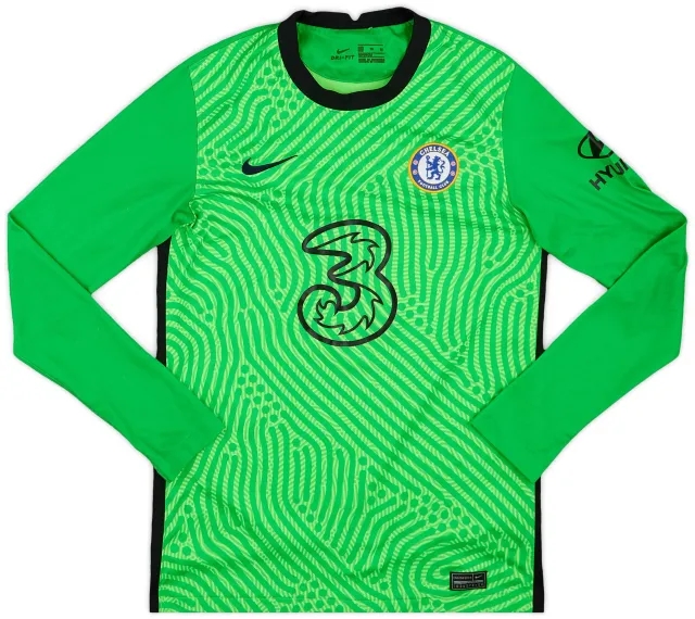 Nike 2020-21 Chelsea GK Shirt - 7/10 - (XL.Boys)