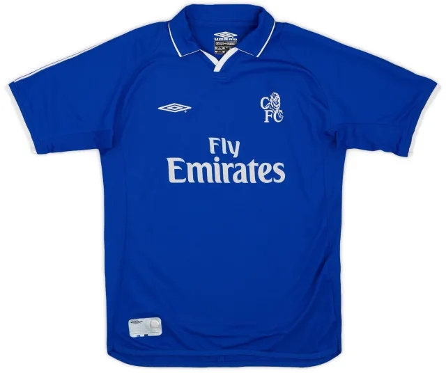 Umbro 2001-03 Chelsea Home Shirt - 8/10 - (L.Boys)