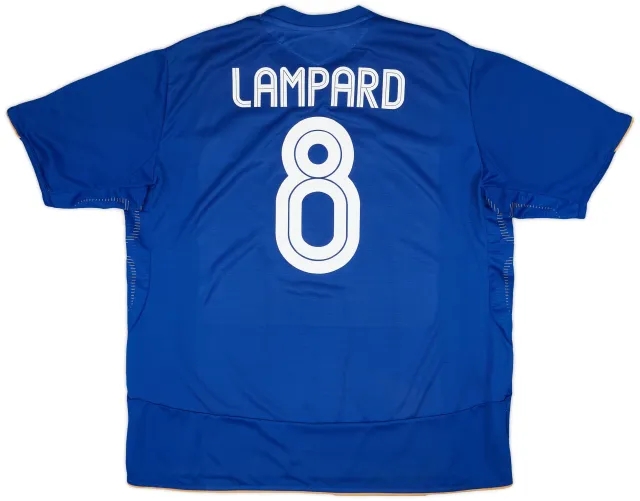 Umbro 2005-06 Chelsea Centenary Home Shirt Lampard #8 - 6/10 - (3XL)