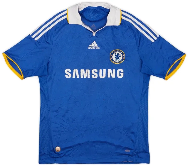 adidas 2008-09 Chelsea Home Shirt - 4/10 - (M)