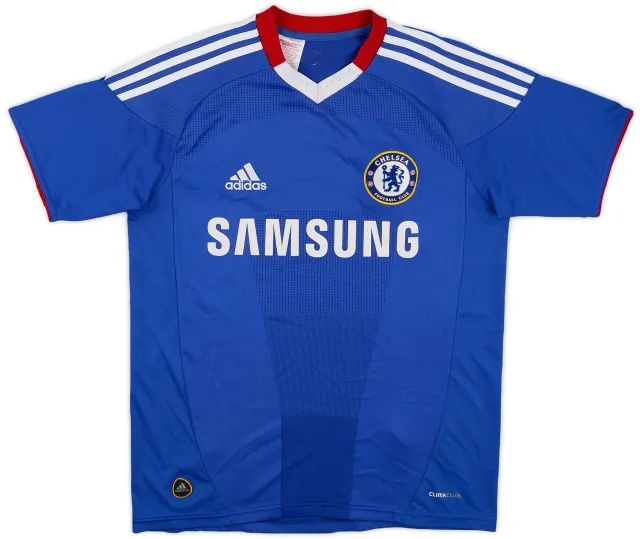 adidas 2010-11 Chelsea Home Shirt - 8/10 - (XL.Boys)