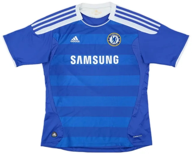 adidas 2011-12 Chelsea Home Shirt - 8/10 - (XL.Boys)