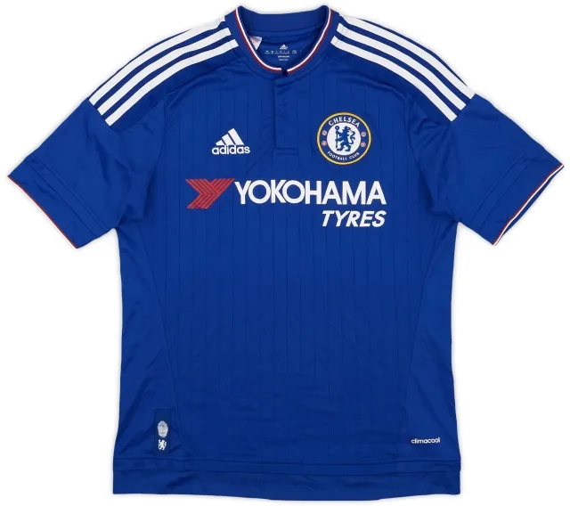 adidas 2015-16 Chelsea Home Shirt - 8/10 - (XL.Boys)