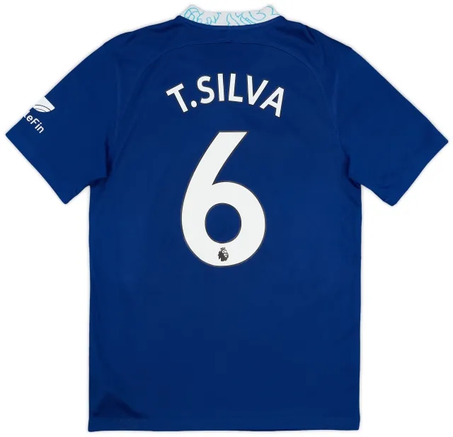 Nike 2022-23 Chelsea Home Shirt T.Silva #6 - 8/10 - (S)