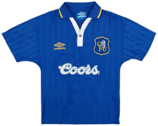 Umbro 1995-97 Chelsea Home Shirt - 7/10 - (S.Boys)
