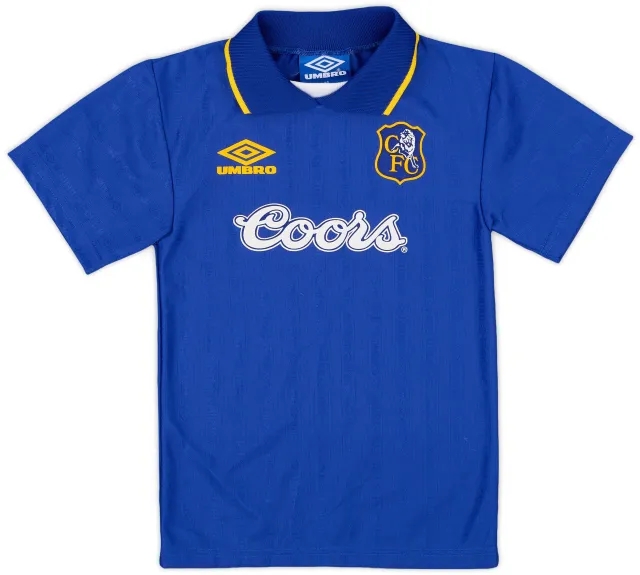 Umbro 1995-97 Chelsea Home Shirt - 8/10 - (S.Boys)