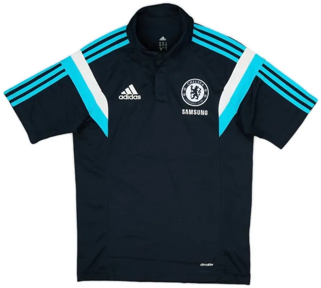 2014-15 Chelsea adidas Polo Shirt - 9/10 - (S)