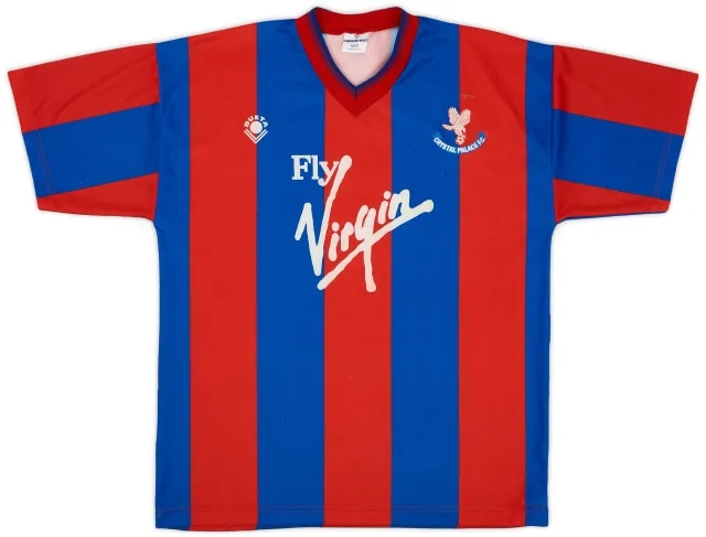 Bukta 1988-90 Crystal Palace Home Shirt - 8/10 - (L)