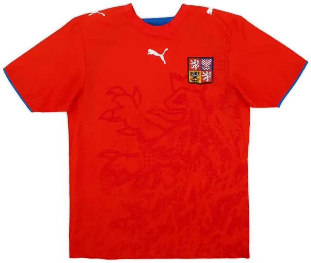 Puma 2006-08 Czech Republic Home Shirt - 9/10 - (S)