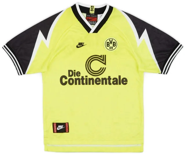 Nike 1995-96 Borussia Dortmund Home Shirt - 8/10 - (M.Boys)