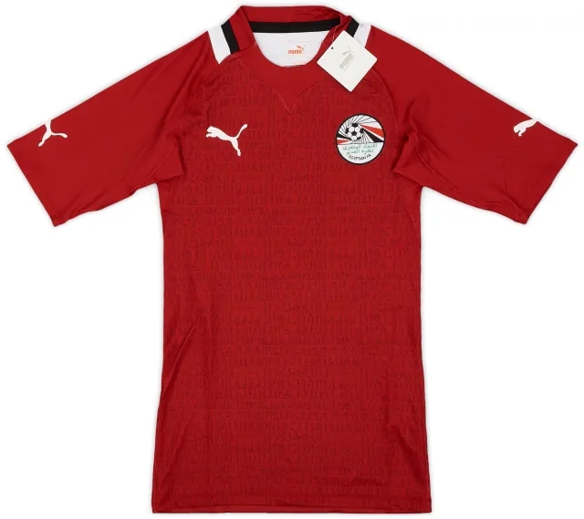 Puma 2012 Egypt Player Issue Home Shirt (M)