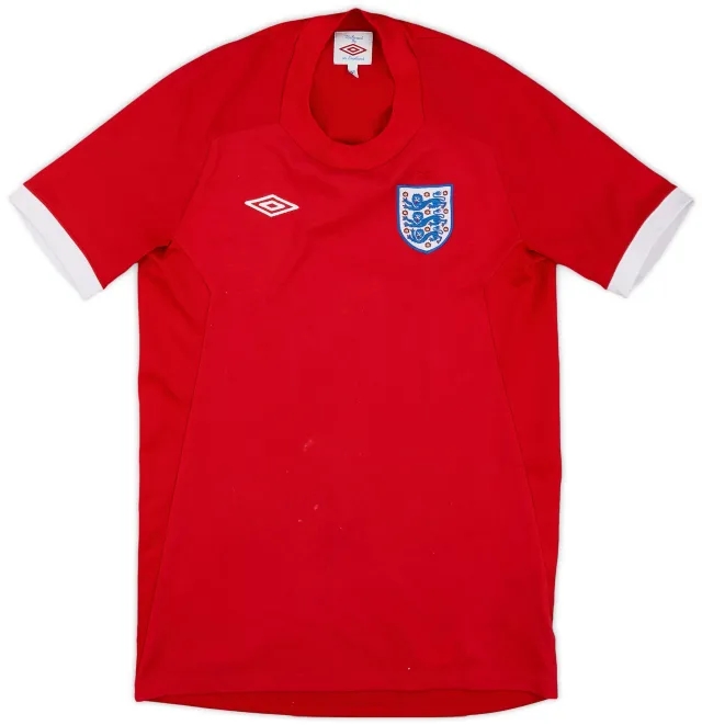 Umbro 2010-11 England Away Shirt - 8/10 - (XL.Boys)