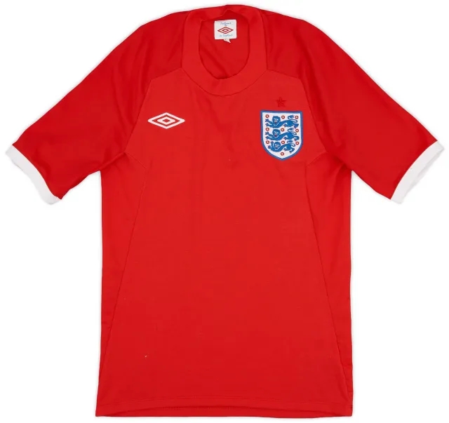 Umbro 2010-11 England Away Shirt - 8/10 - (XL.Boys)