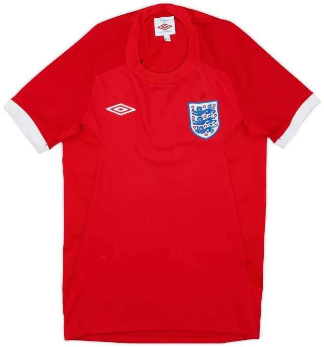 Umbro 2010-11 England Away Shirt - 8/10 - (M.Boys)