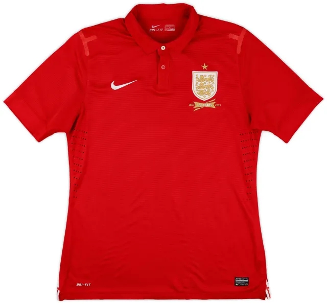 Nike 2013 England Player Issue Away 150th Anniversary Shirt - 8/10 - (XL)