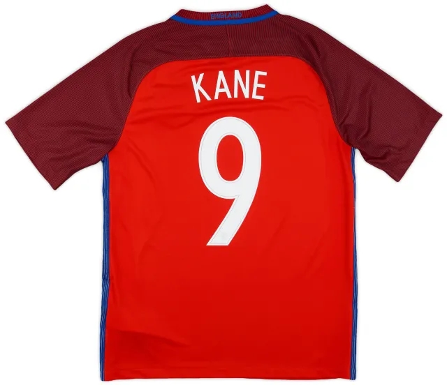 Nike 2016-17 England Away Shirt Kane #9 (M)