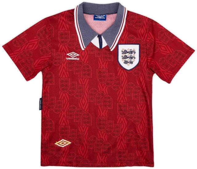 Umbro 1993-95 England Away Shirt - 6/10 - (Y)