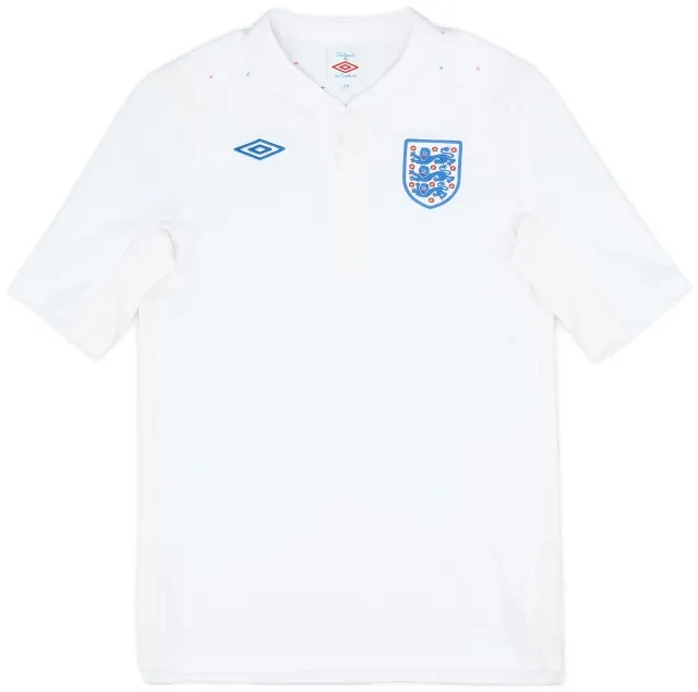 Umbro 2010-11 England Home Shirt - 9/10 - (XL.Boys)