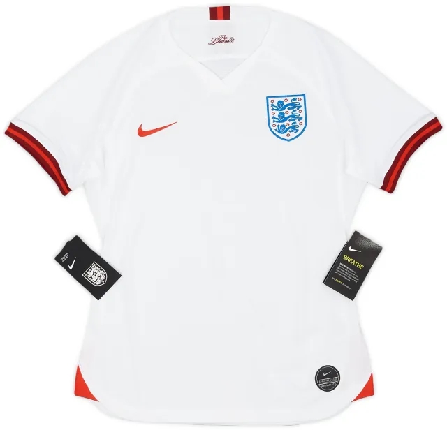 Nike 2019 England Lionesses Home Shirt (Women's M)