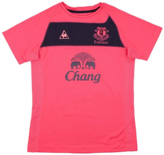 LeCoqSportif 2010-11 Everton Away Shirt - 8/10 - (Women's M)