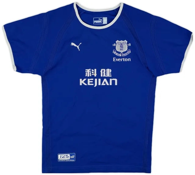 Puma 2003-04 Everton Home Shirt - 7/10 - (S.Boys)