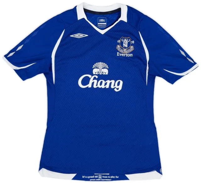 Umbro 2008-09 Everton Home Shirt - 9/10 - (Women's S)