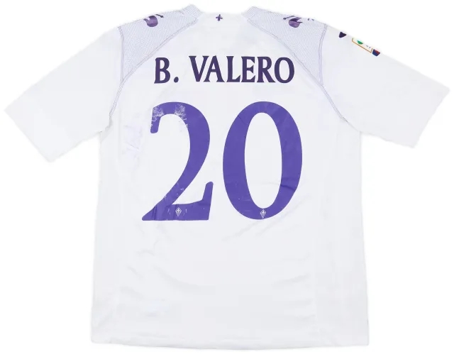 Joma 2012-13 Fiorentina Match Issue Away Shirt B. Valero #20