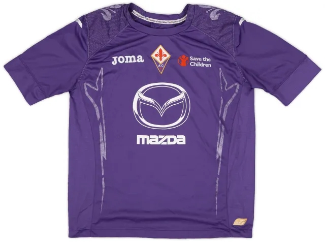 Joma 2012-13 Fiorentina Home Shirt - 4/10 - (S)