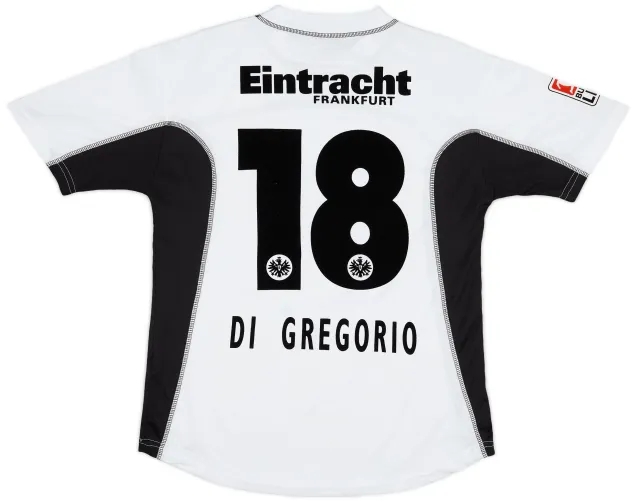Jako 2003-05 Eintracht Frankfurt Away Shirt Di Gregorio #18 - 9/10 - (M/L)