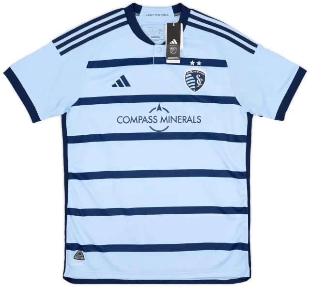 adidas 2023-24 Sporting Kansas City Authentic Home Shirt (L)