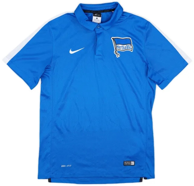 2017-18 Hertha Berlin Nike Polo Shirt - 9/10 - (S)