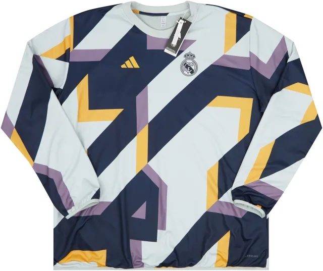 2023-24 Real Madrid adidas Pre-Match Warm Up Top (3XL)