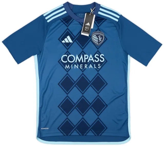 adidas 2024-25 Sporting Kansas City Away Shirt (XL.Kids)