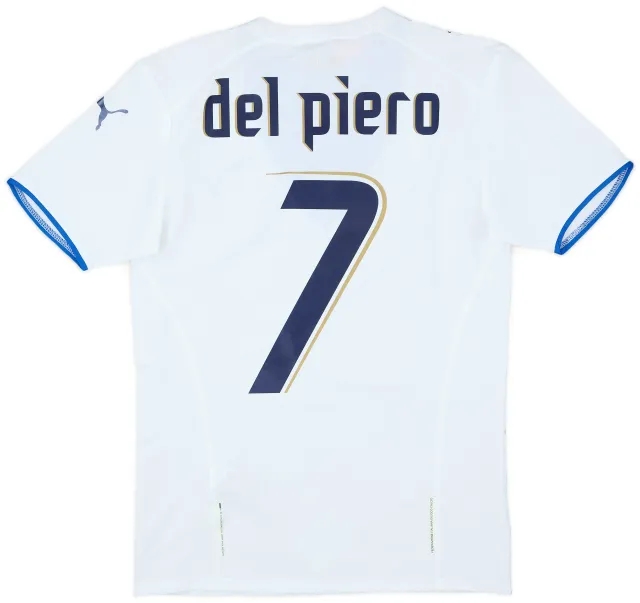 Puma 2006 Italy Away Shirt Del Piero #7 (XS)