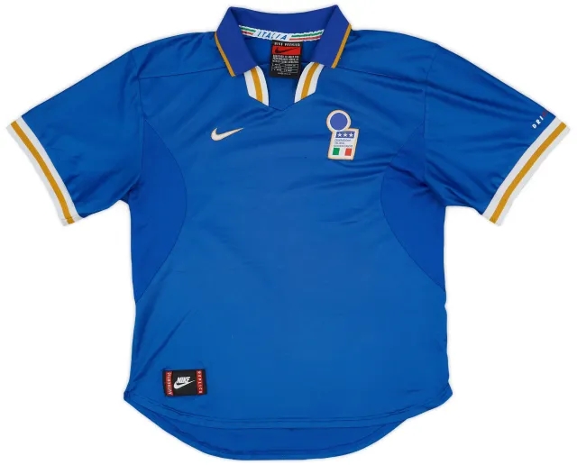 Nike 1996-97 Italy Home Shirt - 6/10 - (XL)