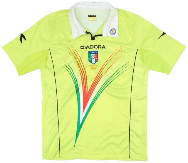 2011-12 Italy Diadora Centenary Referee Shirt - 6/10 - (S)