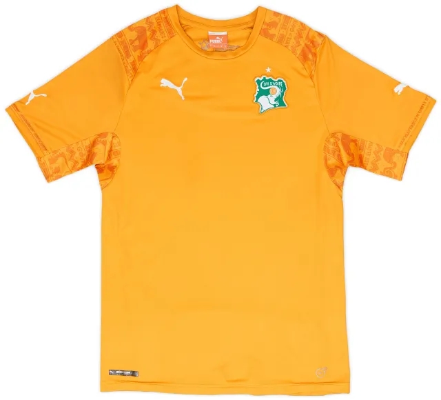 Puma 2014-16 Ivory Coast Home Shirt - 6/10 - (M)
