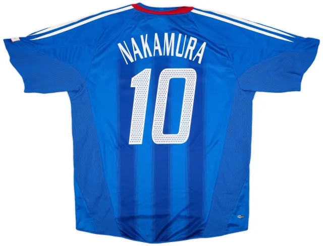 adidas 2004-06 Japan Home Shirt Nakamura #10 (L)