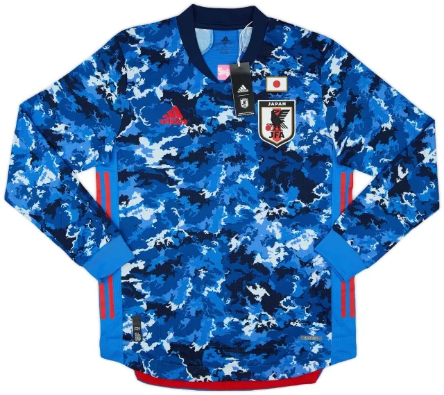 adidas 2020-21 Japan Authentic Home L/S Shirt (L)