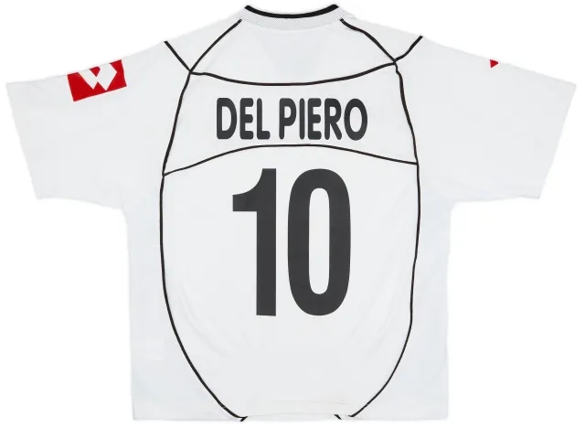 Lotto 2002-03 Juventus Away Shirt Del Piero #10 - 5/10 - (M)