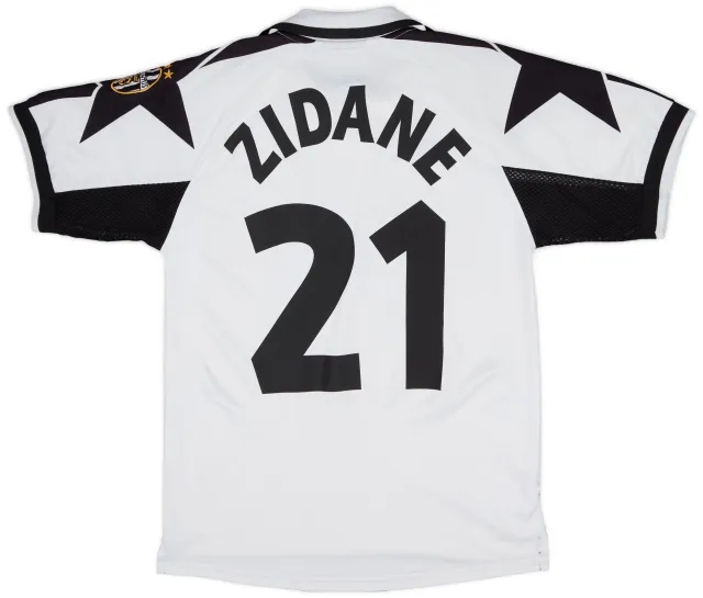 Kappa 1999-00 Juventus Away Shirt Zidane #21 - 6/10 - (S)