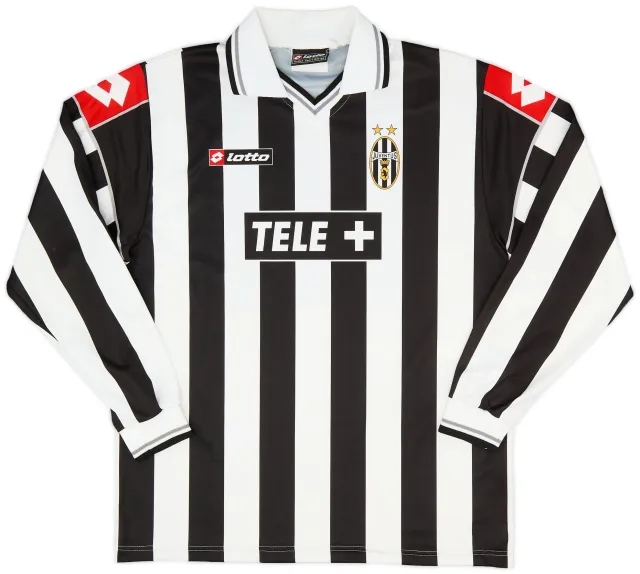 Lotto 2000-01 Juventus Home Shirt #13 - 7/10 - (L)