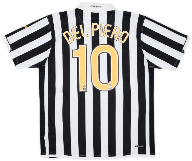Nike 2006-07 Juventus Home Shirt Del Piero #10 (XL)