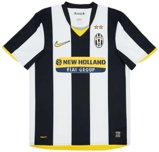 Nike 2008-09 Juventus Home Shirt - 5/10 - (S)