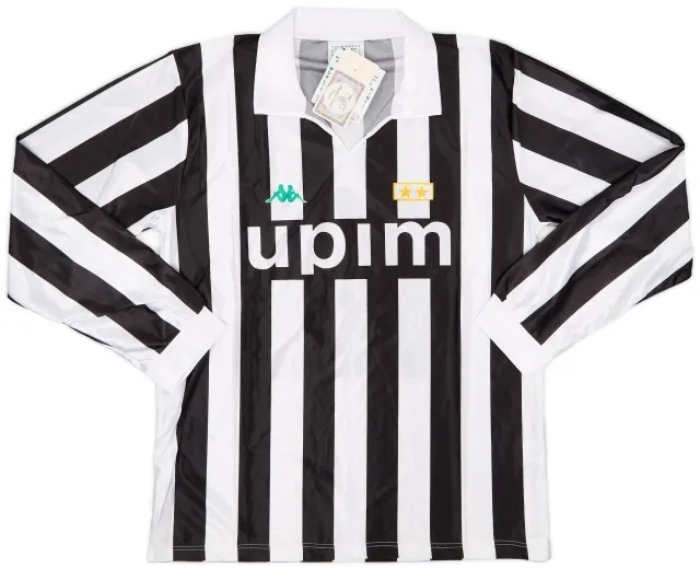 Kappa 1990-92 Juventus Basic Home L/S Shirt (XL)