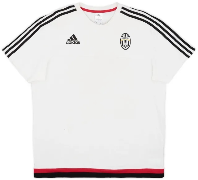 2015-06 Juventus adidas Cotton Tee - 7/10 - (L)