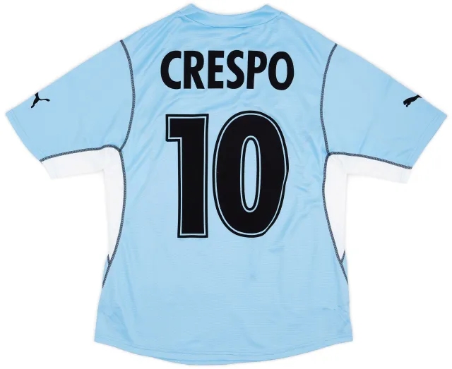Puma 2001-02 Lazio Prototype Home Shirt Crespo #10 (M)
